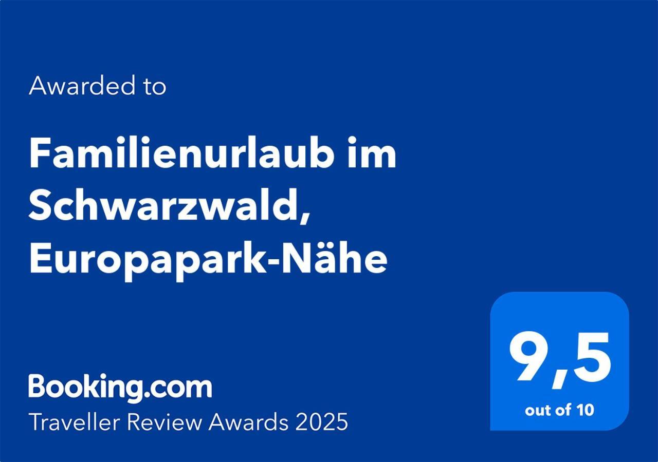 Familienurlaub Im Schwarzwald, Europapark-Naehe Apartment Ettenheim Exterior photo